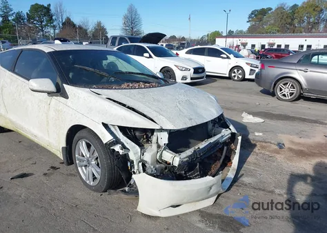 2012 Honda Cr-Z Ex из США, поврежденный, VIN JHMZF1D69CS000483